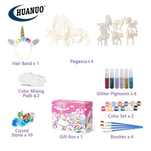 Hot Sale Educational <strong>Creativity</strong> Washable Non-Toxic Art Craft Set Drawing Kit DIY Painting Model Coloring Toy for Kids - Product Image 6
