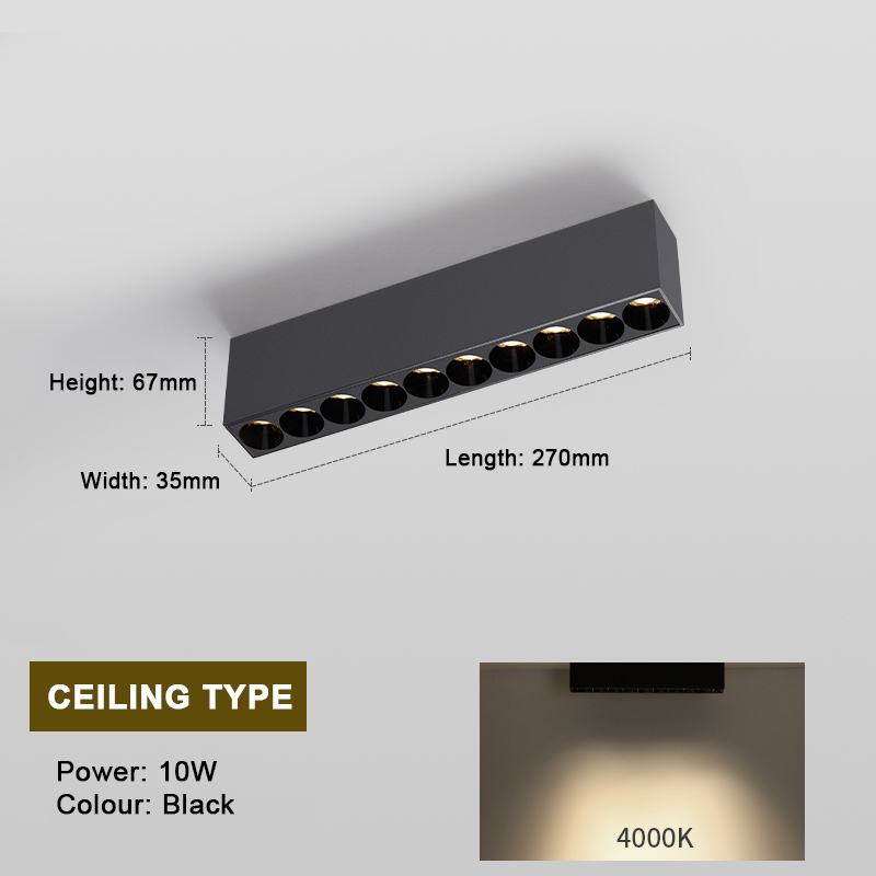Black 10W 4000K (US 29.53)