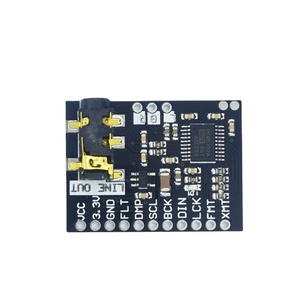 For <strong>Raspberry</strong> <strong>Pi</strong> PHAT Sound Card I2S Interface PCM5102 DAC Module 24-bit <strong>Audio</strong> Board With Stereo Jack Beyond ES9023 PCM1794