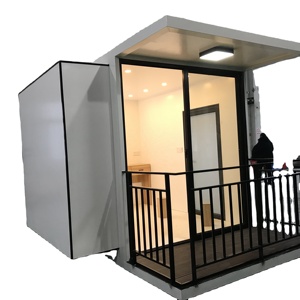 Fabricación de fábrica Diseño de patente Vida al aire libre Casas prefabricadas Casas verdes ensambladas hechas de contenedores impermeables - Product Image 2