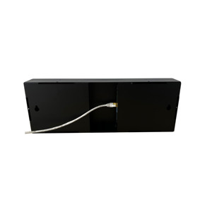 4 "X 6 цифр, часы NTP PoE для украшения дома, синхронизированный сервер сетевого времени, автоматический сброс DST, черный металлический корпус - Product Image 2