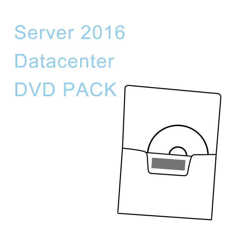 Win Server 2016 Datacenter DVD Pack 16 ядер 100% работает Быстрая доставка