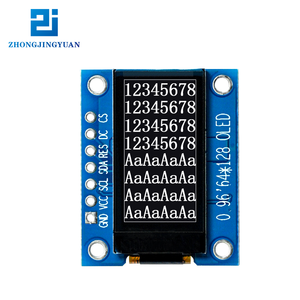 Modulo display OLED da 0.96 pollici 64x128 driver IC è SH107 interfaccia SPI/IIC display oled monocromatico - Product Image 2