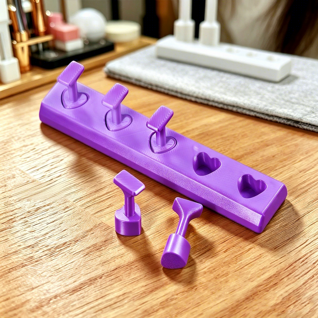 Porte-ongles violet sans aimant