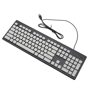 104-keys Foldable Stands Wired <strong>Computer</strong> <strong>Keyboard</strong> Basic <strong>Keyboard</strong> with USB Cable for Windows, PC, Laptop