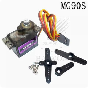 MG996R <span class=keywords><strong>MG995</strong></span> เซอร์โวมอเตอร์รถและเรือหุ่นยนต์ 13 กก.แรงบิดสูงโลหะพลาสติกเกียร์เซอร์โวมอเตอร์เซิร์ฟเวอร์ - Product Image 2