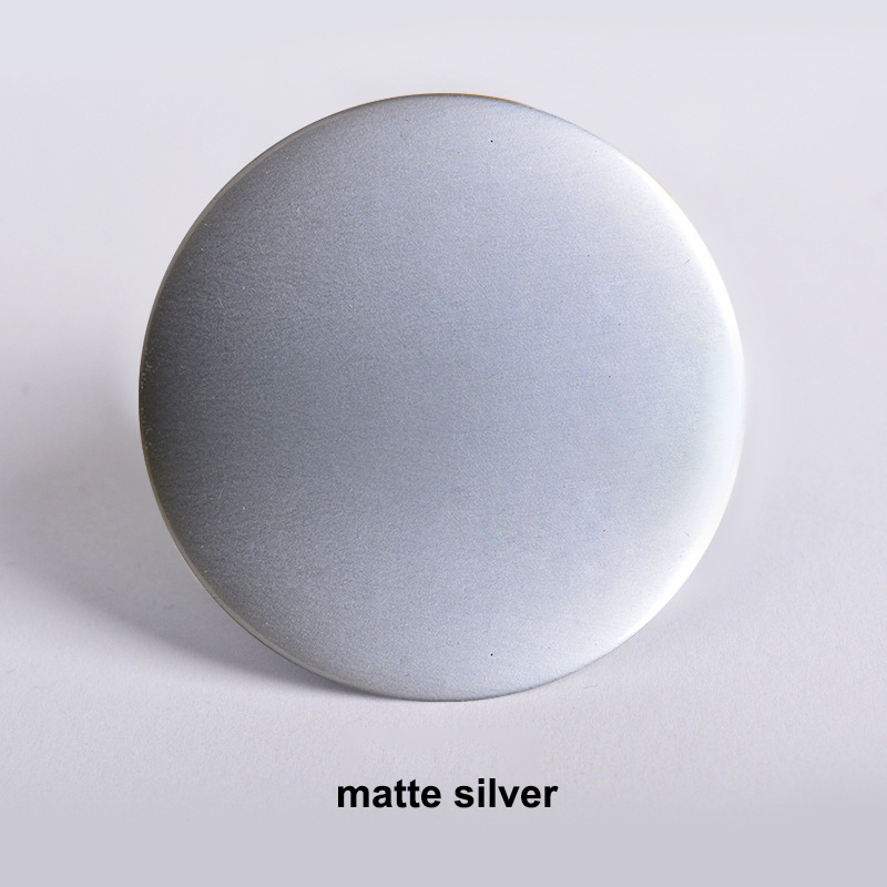 matte silver