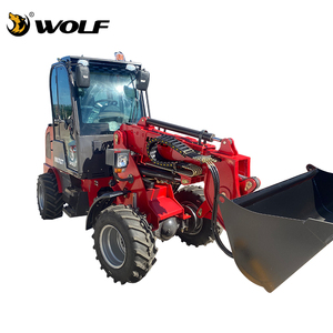 Wolf CE批准的1吨Hoflader Mini780TT小型前端农用迷你伸缩式轮式装载机 - Product Image 3