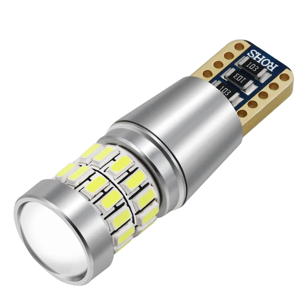 T10 Led 194 3014 194 28smd Led T10 Canbus T10 park ampul araba T10 işık İç araba DJ128 için