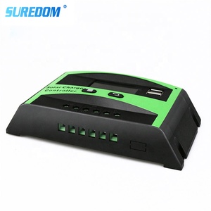 De alta eficiencia de 12V 24V 10A Mppt controlador de carga Solar Pwm Manual - Product Image 4