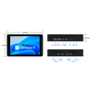 Hot Sale Win11 X8 Desktop Touch Screen Pc <strong>Computer</strong> Gaming Industrial Mini All-in-one Pc IPS <strong>Embedded</strong> Touchscreen WiFi Tablet - Product Image 1