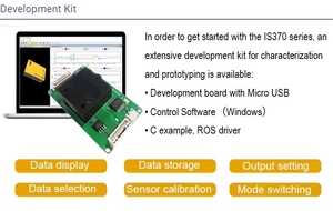 Unidad de medición inercial IS370 MEMS, alta velocidad, tamaño pequeño, IMU, 3 ejes, aceleración y giroscopio - Product Image 5