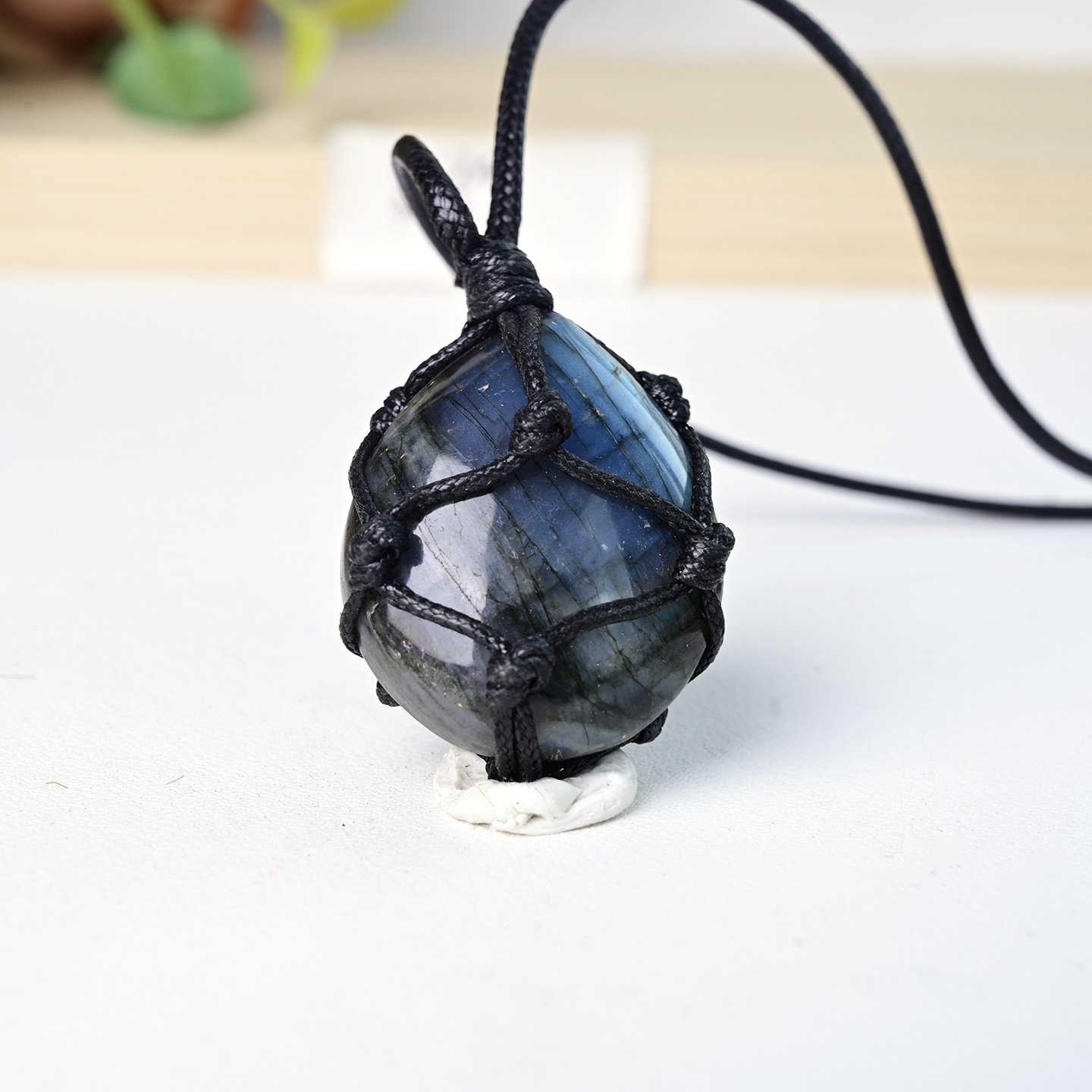 Collier en labradorite