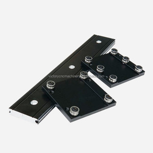 250mm Length OSGR15 Dual-shaft Guide <strong>Rails</strong> Built-in Dual <strong>Axis</strong> Roller <strong>Linear</strong> Guide <strong>Linear</strong> <strong>Motion</strong> <strong>Block</strong> - Product Image 2
