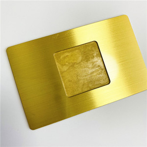 Tarjeta de negocios Nfc de Metal, impresión de código convexo programable para promoción - Product Image 6