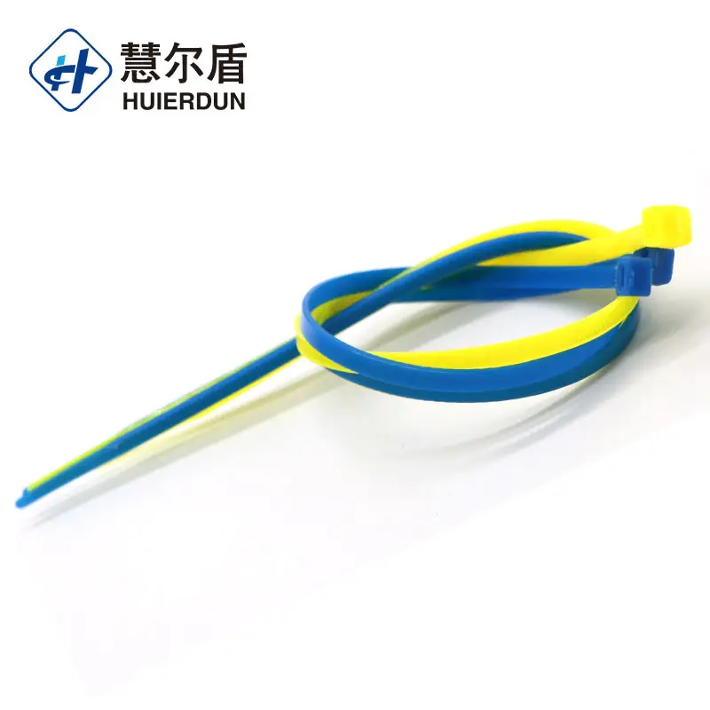 HED-RS101 automatic cable tie high security plastic cable tie seal with barcode self-locking spring type cable tie
