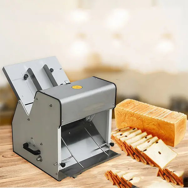Paslanmaz çelik otomatik ekmek dilimleyici/ekmek dilimleme makinesi/ekmek kesme makinası