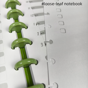 Customized 2025 Business Loose Leaf <strong>Notebook</strong> <strong>with</strong> High-quality Multi-color PU Cover - Product Image 5