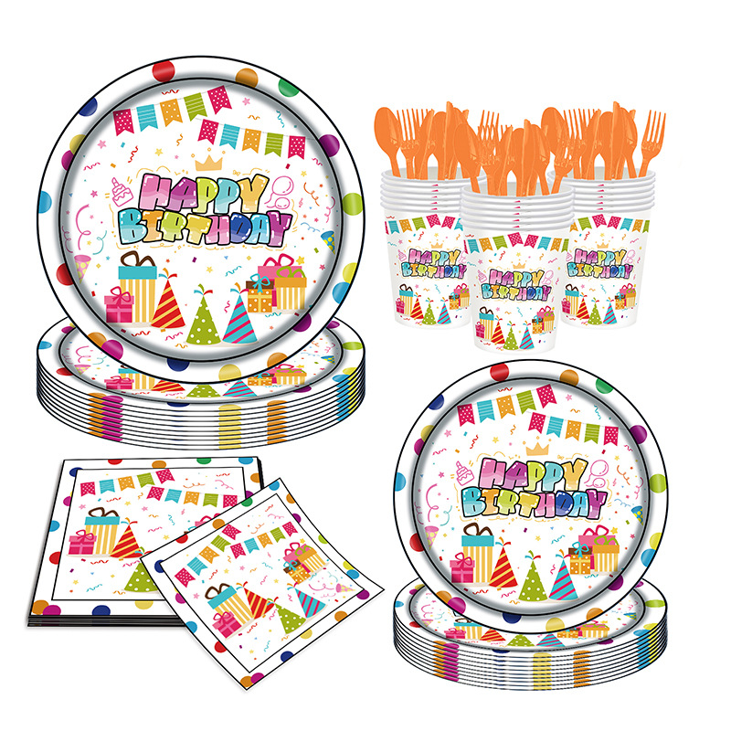 7-inch and 9-inch paper cups and paper towels-25 each
