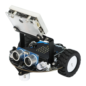 マイクロビットV2に基づくpythonプログラミング用のK210モジュールを備えたYahboom Tiny bit Pro AIビジュアルロボットカー - Product Image 1