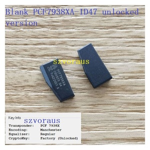 Transponder chiave auto PCF7938XA-ID47 in bianco versione sbloccata Transponder per auto IC per programmazione chiave - Product Image 6