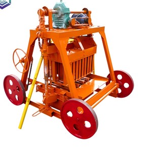 QMY4-45小型制造半自动空心/实心砌块机和优质铺路机 - Product Image 1