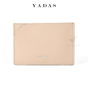YADAS女士PU皮革厂批发卡包优雅弧形正面多卡简约时尚商务用途 - Product Image 6