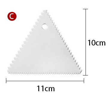 silver - C - Toddler tooth triangular