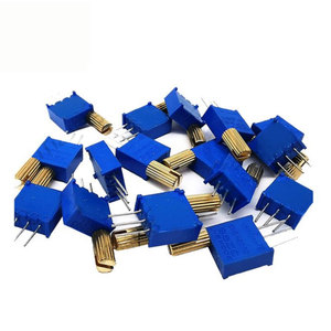 Potenciómetro lineal ajustable 3296, resistencia Variable, rango de 200R-100Kohm, componentes pasivos para potenciómetros de ajuste