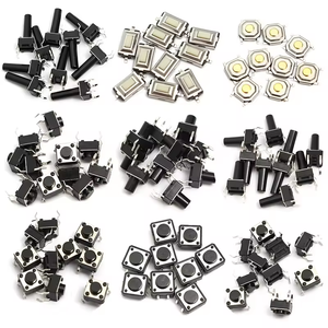 Interruttore tattile a 4pin SMD/2pin pannello PCB momentaneo tattile tattile interruttore a pulsante - Product Image 4