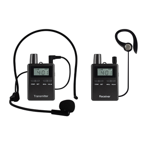 Un modo 80 CH RC2406 fabbrica direttamente garanzia di qualità formazione educativa sistema di guida audio Wireless per guida turistica - Product Image 5