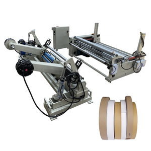 Automatische hydraulische Kraftkartonkarton-Papierschneid-Aufwickel maschine zum Be-und Entladen für die Produkt herstellung