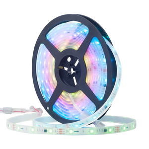 WS2815 DC12V WS2812B WS2813 striscia LED luce RGB singolarmente indirizzabile per natale - Product Image 6