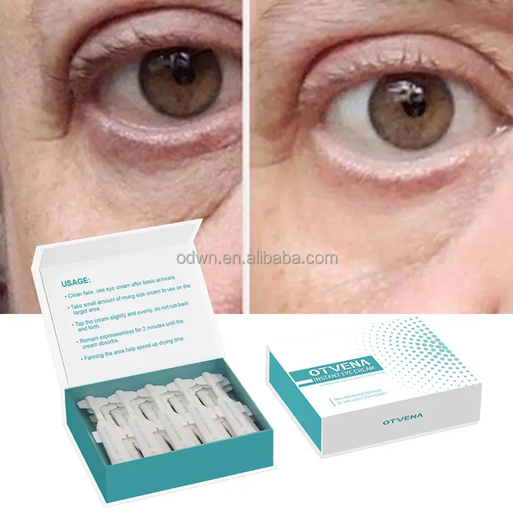Nur 60 Sekunden Siehe Ergebnis Instant Eye Bag Lift Cream Sofort filmende Gesichts-Anti-Aging-Hautpflege produkte