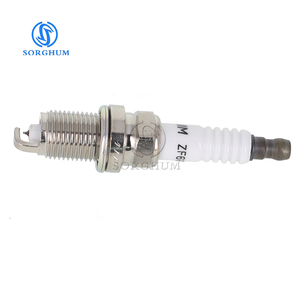 Sorghum BY481ZFR5F iridyum bujiler motor Iridium IX direnç Acura Honda Honda Civic Mazda NGK için 2477 buji seti - Product Image 4