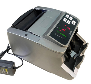 Máquina contadora de dinero con pantalla LED MA-9900, contador de billetes de carga trasera con detección de billetes falsos, contador de efectivo de moneda - Product Image 3