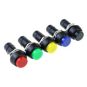 Interruttore a pulsante PBS-11 foro di montaggio interruttore momentaneo autobloccante/reset da 12mm - Product Image 6