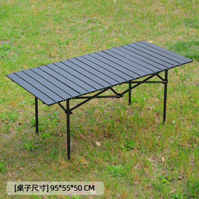 โต๊ะยาวสีดำ 95*55*50