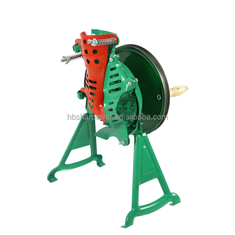 99% Shelling rate 80-100 kg/h Production Capacity simple structure hand corn thresher