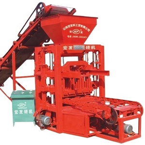 <strong>QTJ4</strong>-<strong>26C</strong> Hollow <strong>Block</strong> Making <strong>Machine</strong> Fly Ash Concrete Bricks Making Machinery Cement <strong>Block</strong> Brick <strong>Machines</strong> - Product Image 1