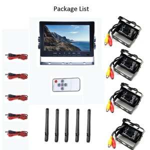 One CH Backup Camera <strong>System</strong> Kit 7&quot; <strong>LCD</strong> Reversing Monitor Wide Angle Van <strong>Reverse</strong> Camera IR Night Vision Heavy Duty <strong>Reverse</strong> Camera - Product Image 6