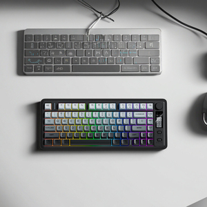 High-End Ergonomic Gaming <strong>Keyboard</strong> 81keys DKL <strong>Size</strong> Dual Color Injection Low High <strong>Keys</strong> Membrane for Comfortable <strong>Computer</strong> PC Gamer - Product Image 2