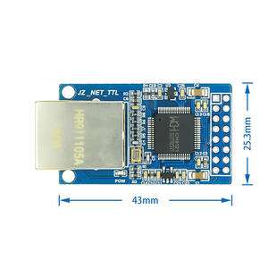 CH9121 modulo di grado industriale porta seriale al modulo Ethernet porta seriale server microcontrollore modulo di rete - Product Image 6