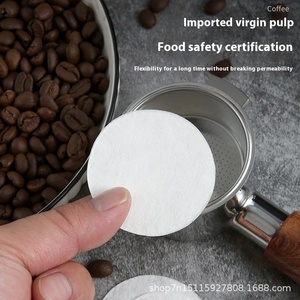 Coffee <strong>Filter</strong> Papers Pulp Espresso Machine <strong>Filters</strong> with Excellent Permeability - Compatible Barista Coffee Machines 51/54/<strong>58mm</strong> - Product Image 5