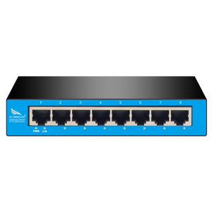Conmutador Ethernet de 8 puertos y 100Mbps Plug and Play con función SNMP para monitoreo de red - Product Image 2
