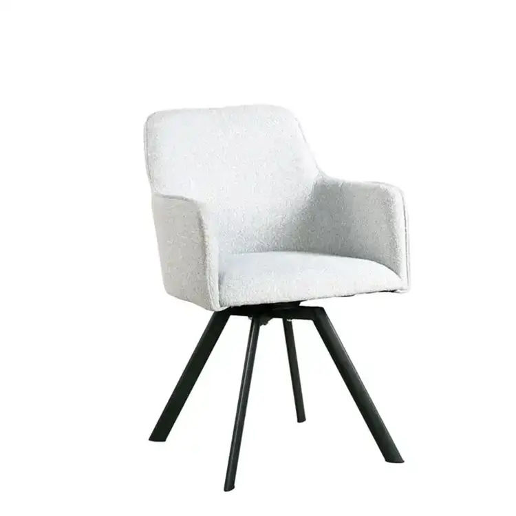 HOMEX Favorável Luxo morden mármore top metal pernas mesa de jantar móveis mesa e cadeiras para sala de jantar