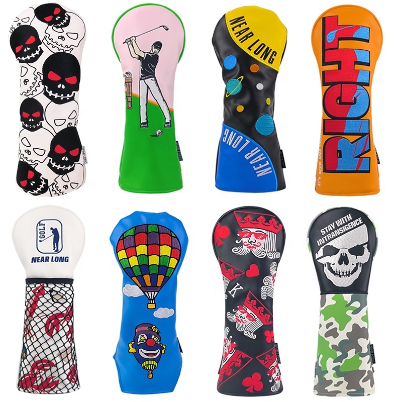 Funda para cabeza de madera de golf, individual