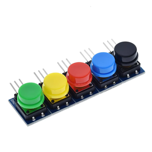 12 X12MM Big Key Modul Big Button Modul Licht Touch Switch Modul mit Hut High Level Ausgang für Arduino oder Raspberry Pi 3