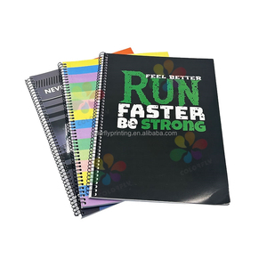 Custom Logo Spiral <strong>Notebook</strong> &amp; Pad Set 3-Pack <strong>with</strong> 120 Sheets Each PVC Cover and Twin Wire <strong>Binding</strong> for Students Professionals - Product Image 4