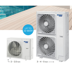 Gree 2ton 3ton 4ton 5ton GMV5 Mini DC Inverter ticari çok VRF sistemi kompakt ısı pompası kanallı kaset duvara monte tipi - Product Image 3